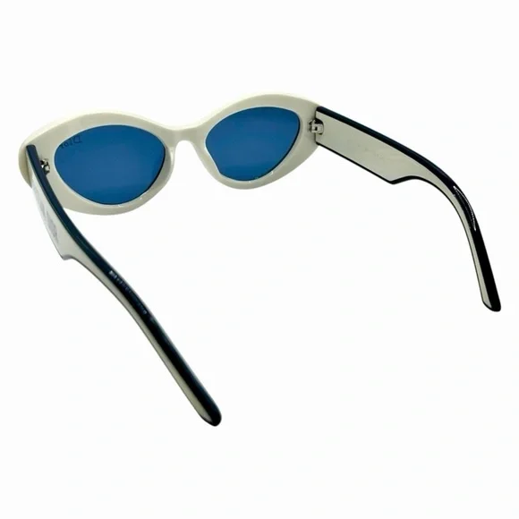 Christian Dior Sunglasses | Ivory & Blue | New (No Box/Tags) | 52-19-140 | Women - Picture 11 of 15